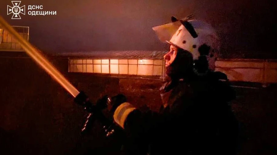 Russian drones hit energy facilities in Odesa Oblast