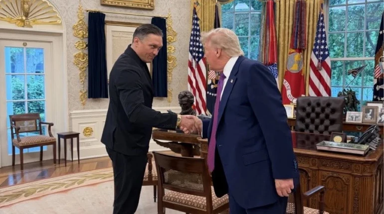Усик зустрівся з Трампом у Білому домі