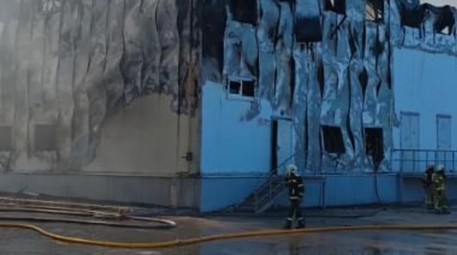 Russia attacks EKO Market logistics warehouse