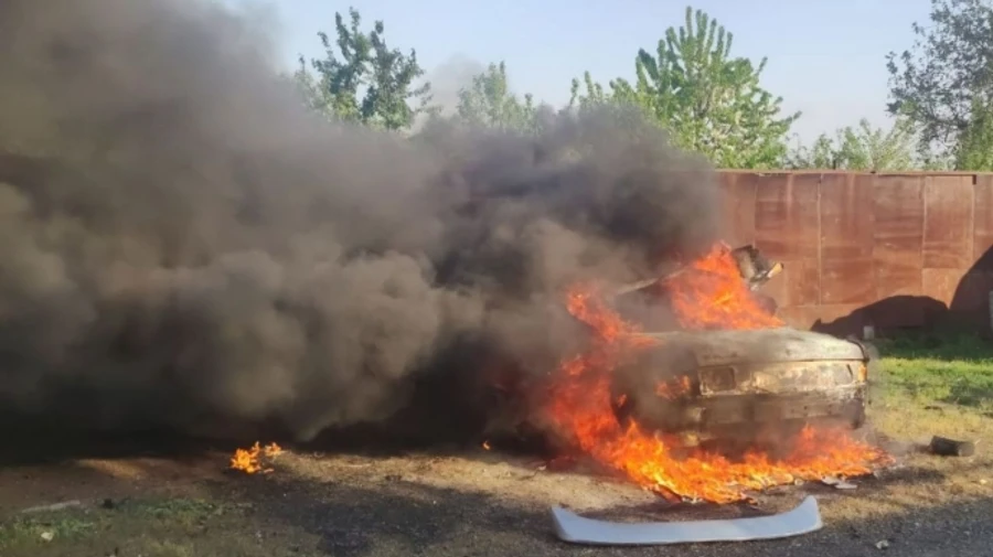 Russian forces attack Nikopol district 5 times using artillery and 12 times using drones – photo