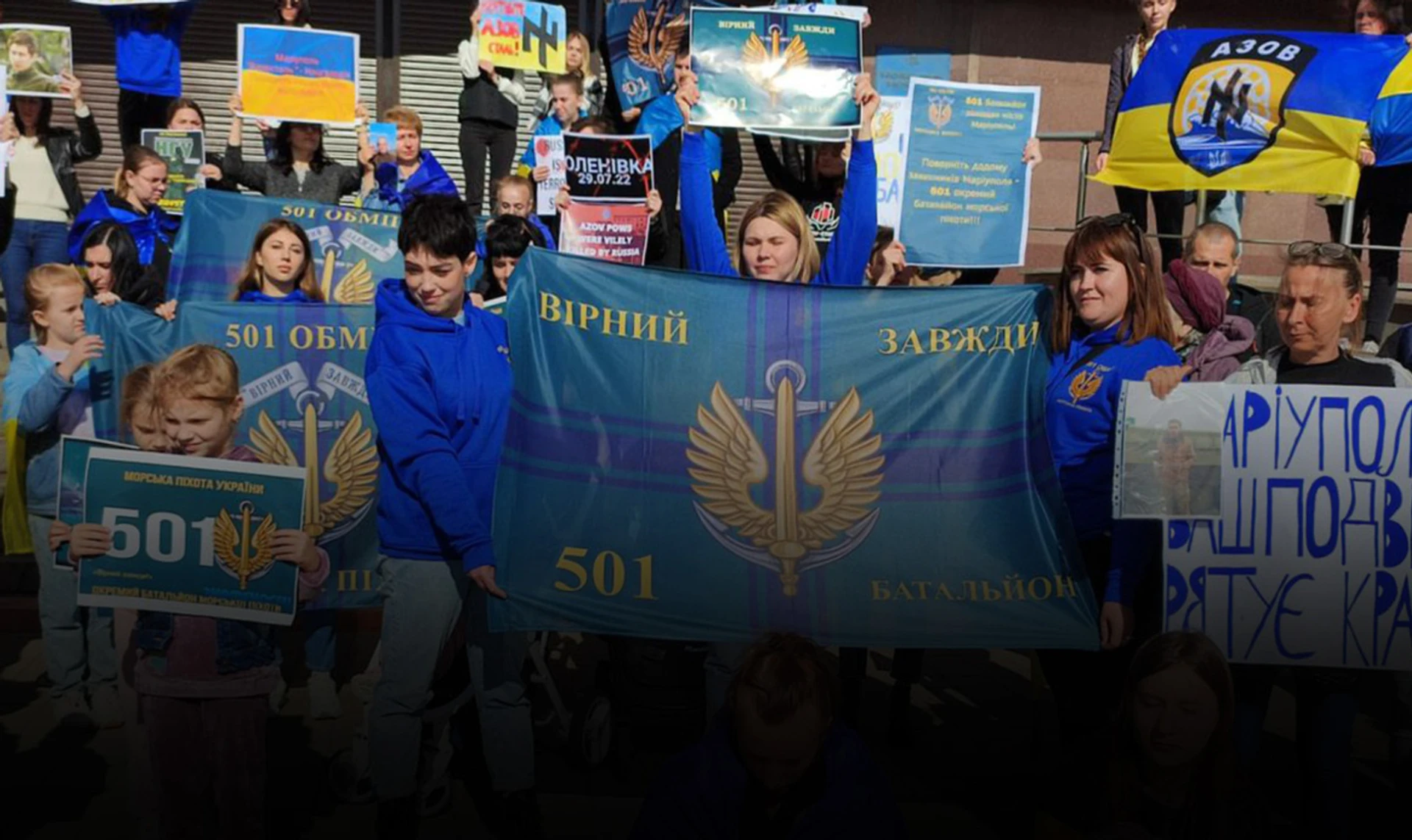 Just don't bury me yet, Katia: Stories of the wives of marines who defended Mariupol and are now prisoners of war