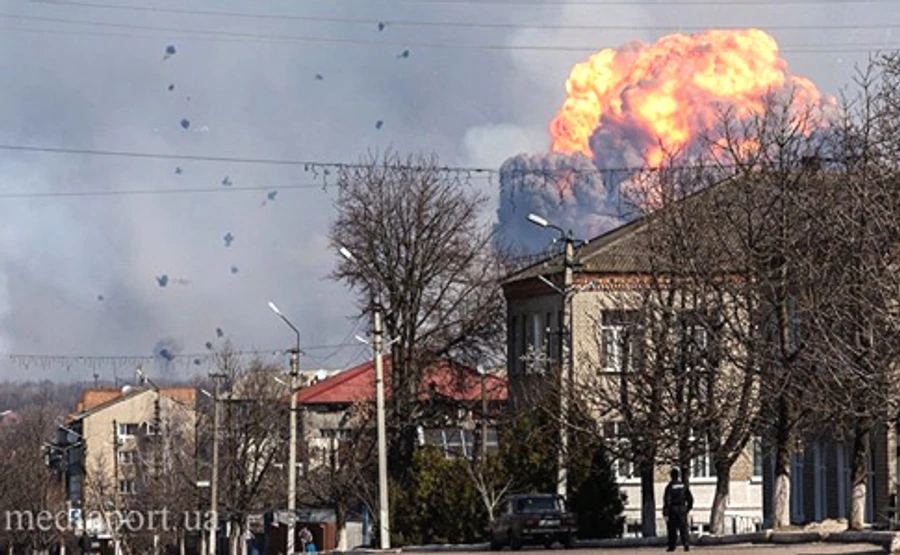 СБУ: Основная версия пожара в Балаклее – теракт