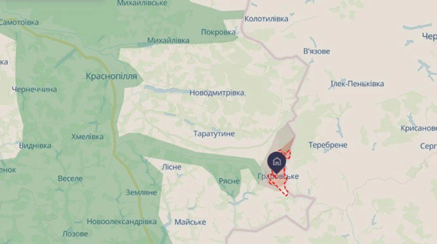 У ДПСУ розповіли про ситуацію в Грабовському на Сумщині: РФ не вдається просунутися вглиб України