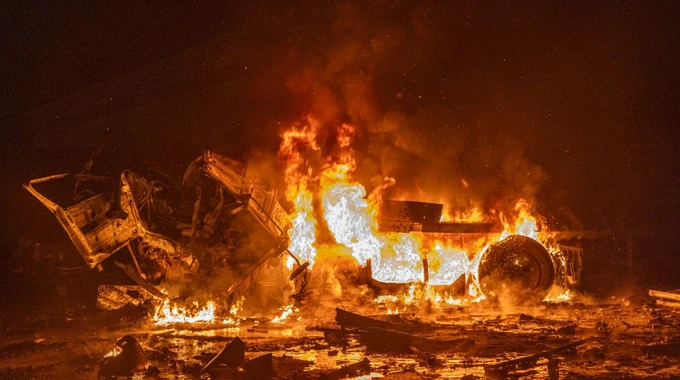 Russian strike on Kharkiv outskirts: four Nova Poshta employees killed, distribution hub destroyed – video