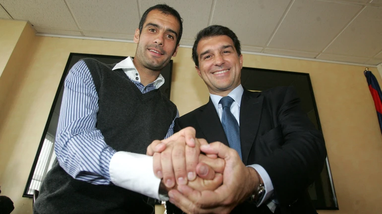 Первое чемпионство Пепа: села Терсеры, удаление Роналдиньо и яйца Лапорты