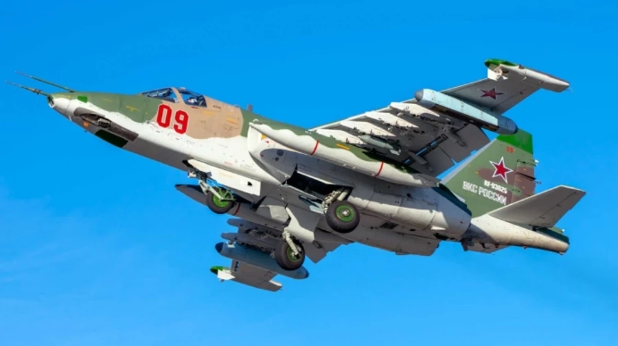 Su-25 attack aircraft crashes in Russia