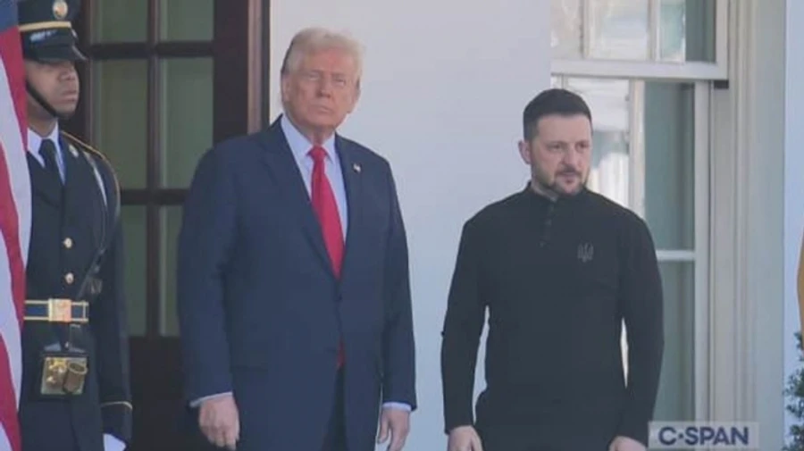 Трамп зустрів Зеленського в Білому домі: почалися переговори