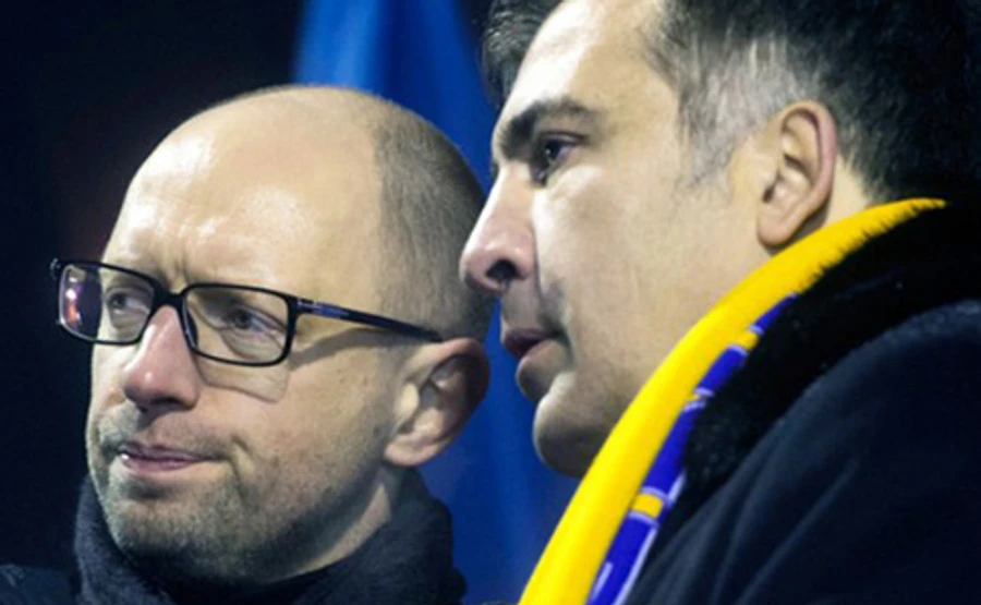 Люди Яценюка досі контролюють порти та половину ОПЗ - Саакашвілі