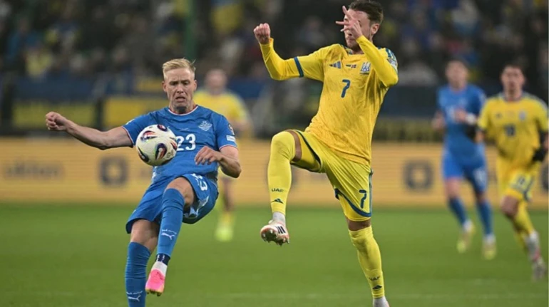 Україна у важкому матчі перемогла Ісландію і вийшла у плейоф відбору на чемпіонат світу