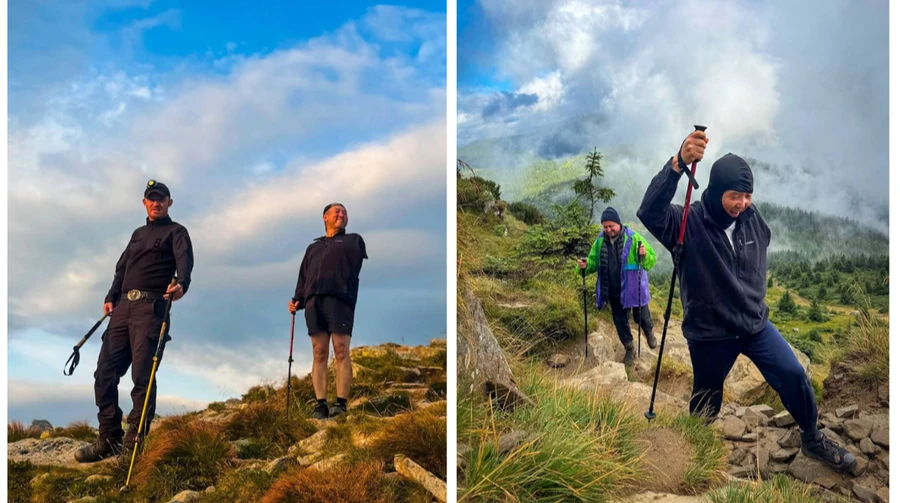South Korean marine who lost arm fighting in Ukraine climbs Mounts Hoverla and Petros