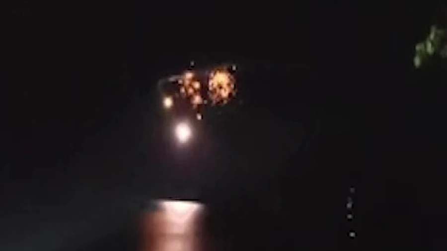 Air Force Commander posts video of anti-aircraft gunners combating attack drones in Ukraine's south