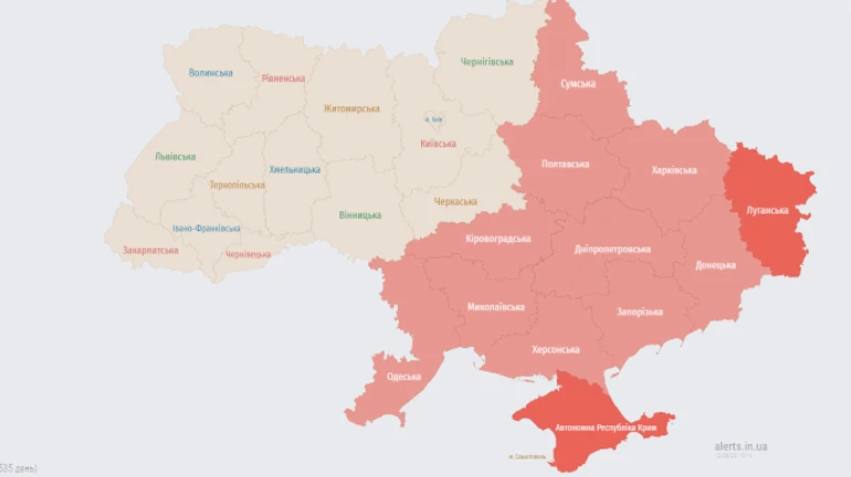 В Кривом Роге прогремели взрывы, в части областей тревога