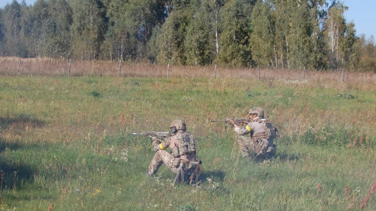 Силовики провели масштабные учения на границах с Россией