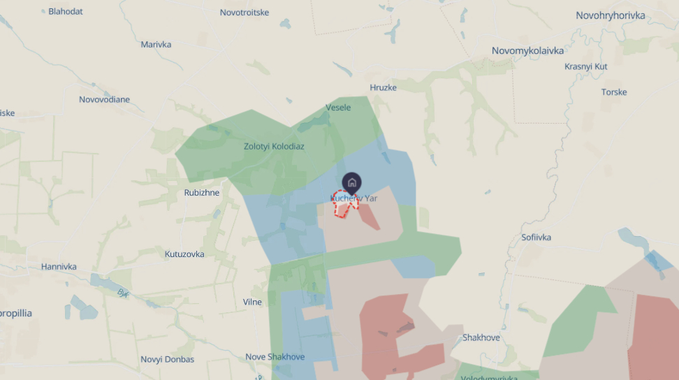 Situazione critica nel Donbass: avanzata russa in Donetsk e Zaporizhzhia, ma respinta vicino a Kucheriv Yar