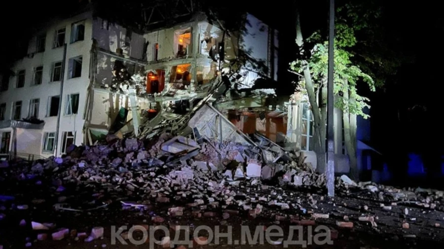 Russians launch airstrike on university in Sumy – photo