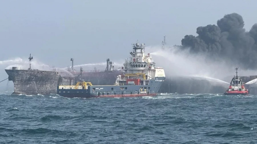 Collision of two vessels near UK: container ship's captain turned out to be Russian citizen