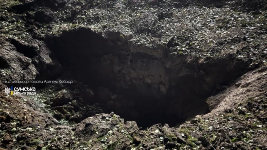 Russians hit civilian infrastructure in Sumy with missile – photos