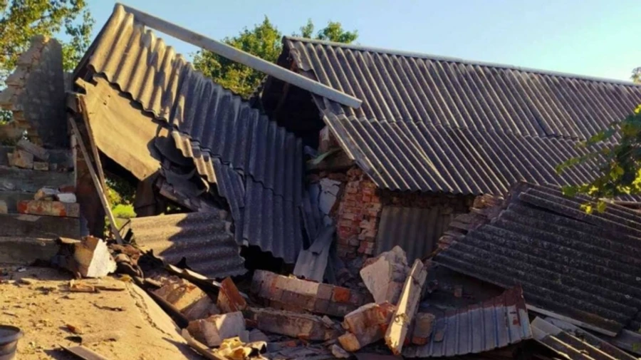 Russian drone attack on Kharkiv Oblast: two people injured, destruction and damage recorded