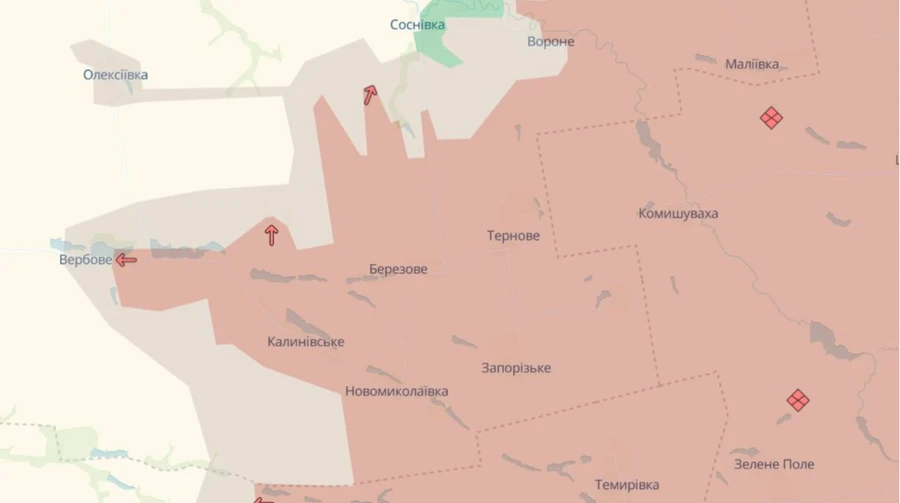 Russian forces occupy Ternove in Dnipropetrovsk Oblast – DeepState