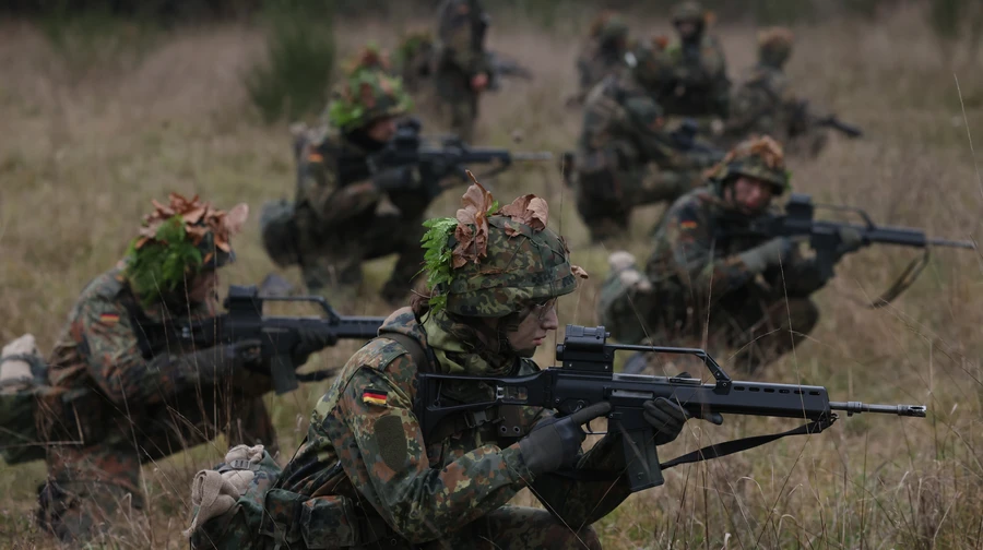 In Germany, they agreed on the possibility of conscription for military service if necessary