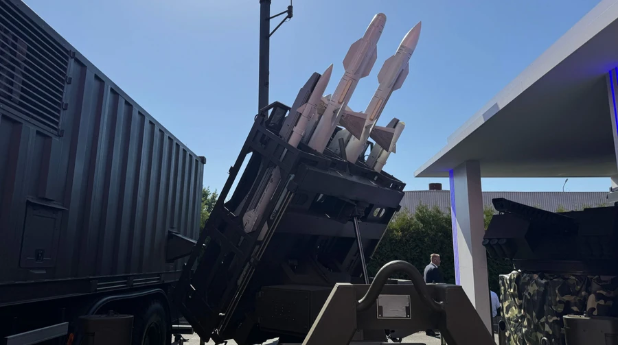 Ukrainian company presents Shershen air-defence system and R-120K surface-to-air missile at exhibition in Poland – photos