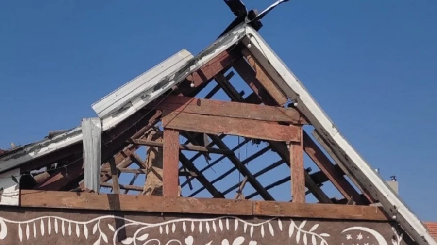 Russian attack drones strike Nikopol district, injuring woman and damaging infrastructure – photo