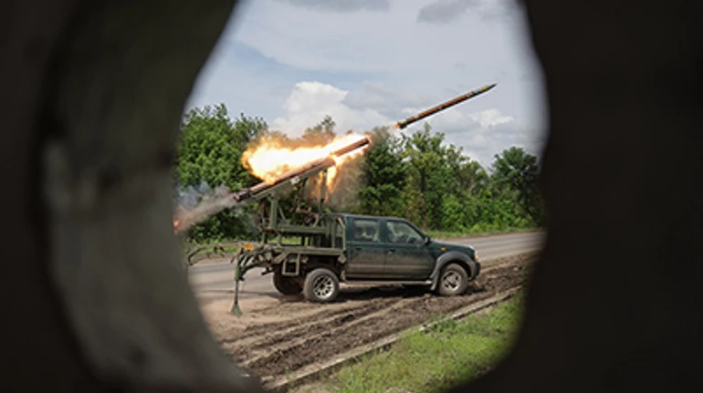 Summer, war, Grad-Partyzan – how Aidar Volunteer Battalion artillerymen are fighting near Bakhmut. Photo report