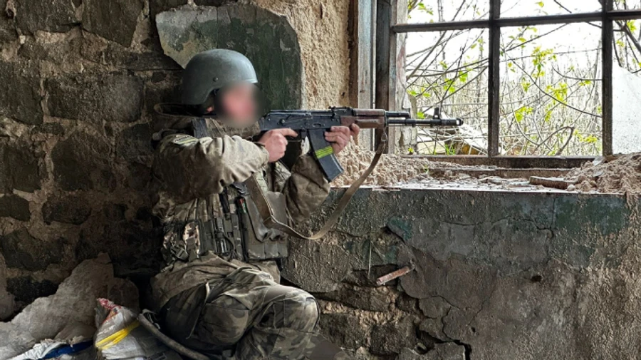 Крепость Бахмут: пограничники отбили нападение на опорный пункт 