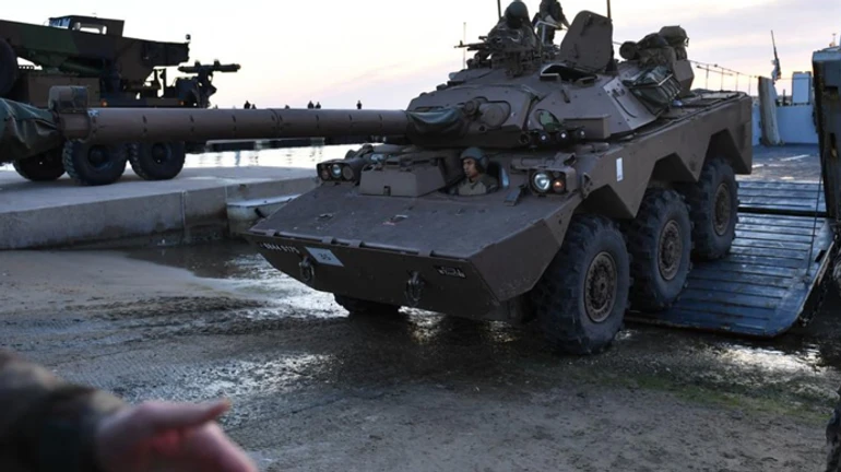 French Defence Minister announces arrival of first AMX-10 RC wheeled tanks in Ukraine 