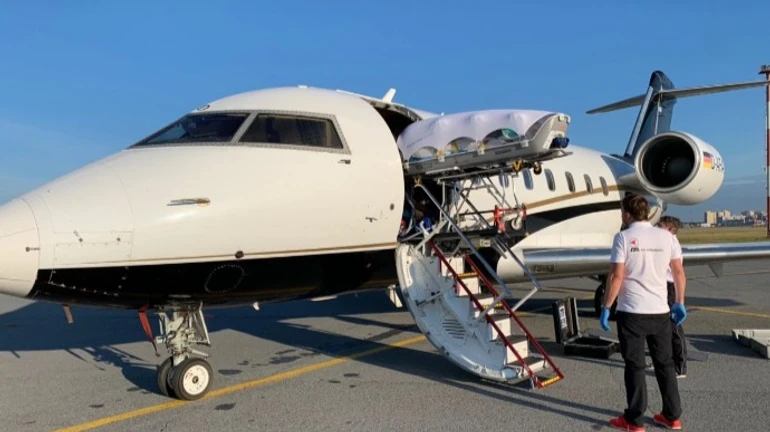 Навального отправили на лечение в Германию