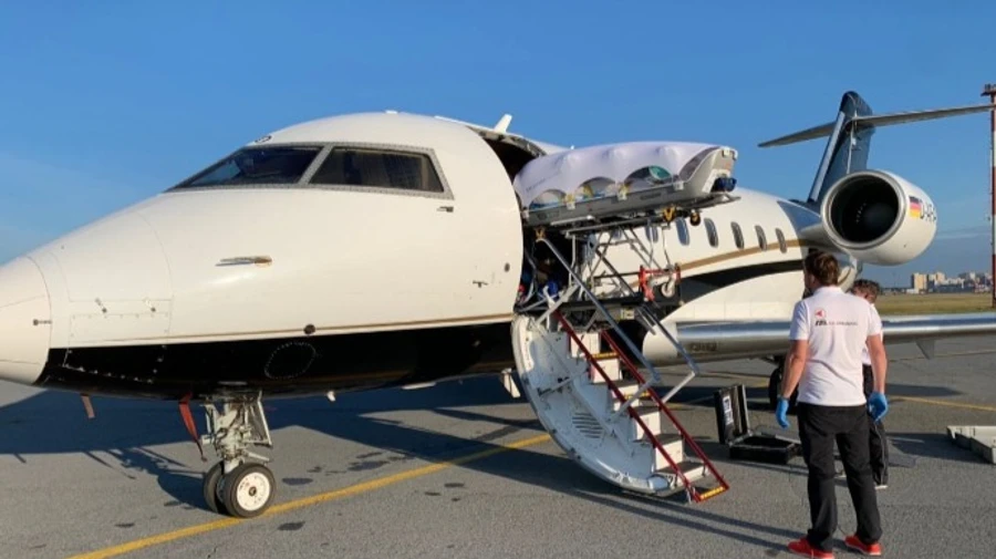 Навального отправили на лечение в Германию