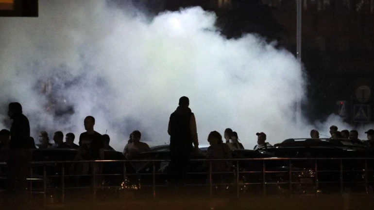 МВС Білорусі заявляє, що один з демонстрантів випадково себе підірвав