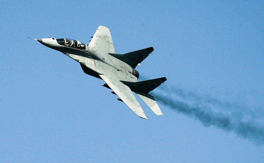 У Росії розбився винищувач МіГ-29
