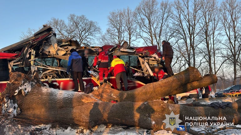 Автобус з Відня потрапив у ДТП на Львівщині