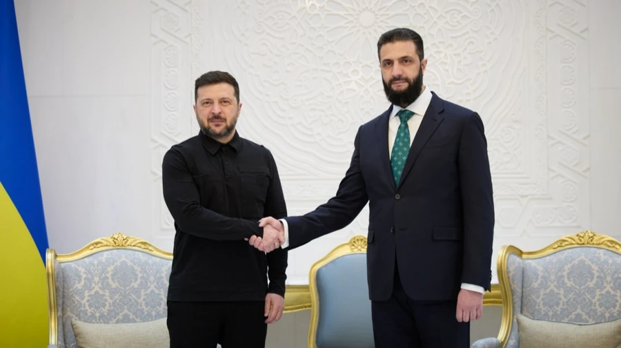 Zelenskyy encontra-se com o presidente sírio: forte interesse em trocar experiências militares e de segurança – vídeo