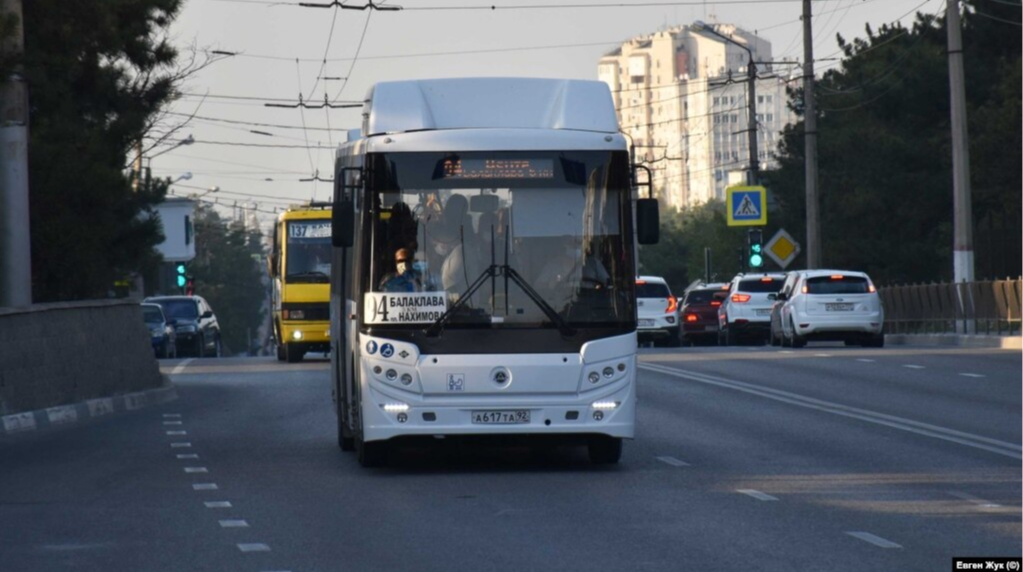 Transport operators in occupied Sevastopol report receiving only quarter of needed fuel