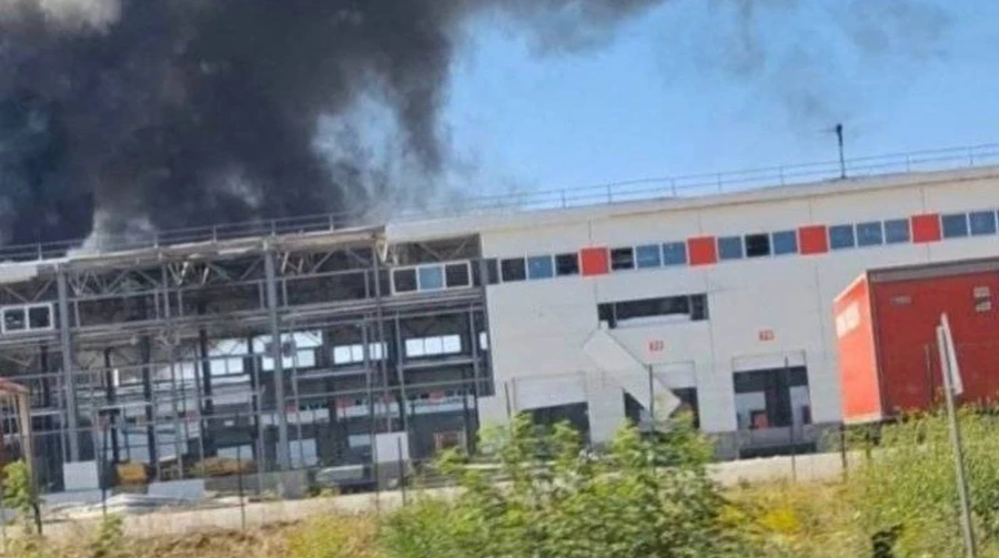 Nova Poshta hub destroyed in Russian strike on Kharkiv Oblast