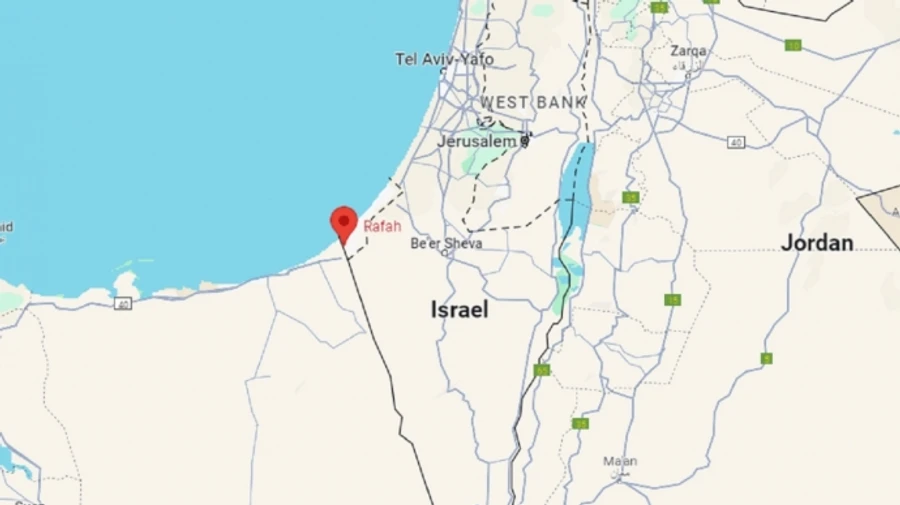 Израиль начал наносить удары по городу Рафах на юге Сектора Газа