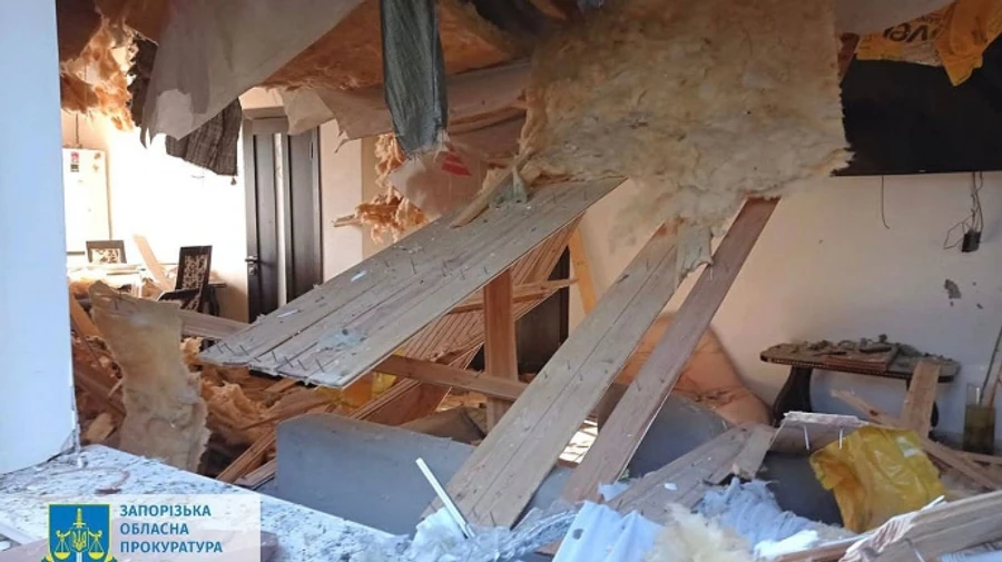 Civilian killed in Iskander missile attack near Zaporizhzhia – photo