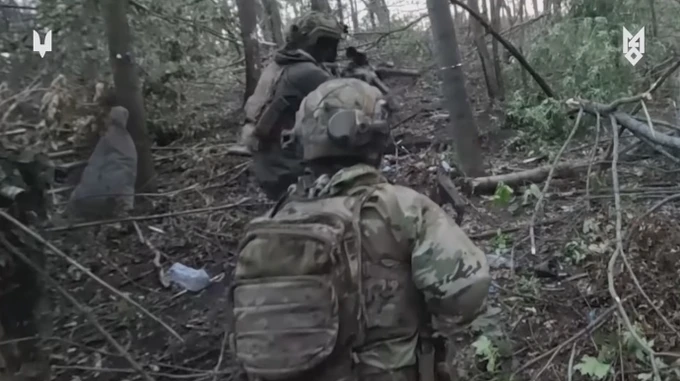 ССО показали проведення операції в тилу ворога
