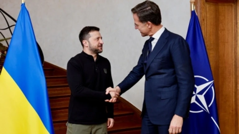 Peacekeepers in Ukraine and a tough stance on NATO: Zelenskyy's Brussels talks in detail