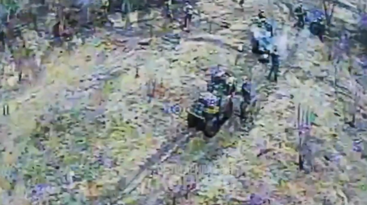 Ukrainian forces repel biggest mechanised assault as Russians attack on seven fronts – video