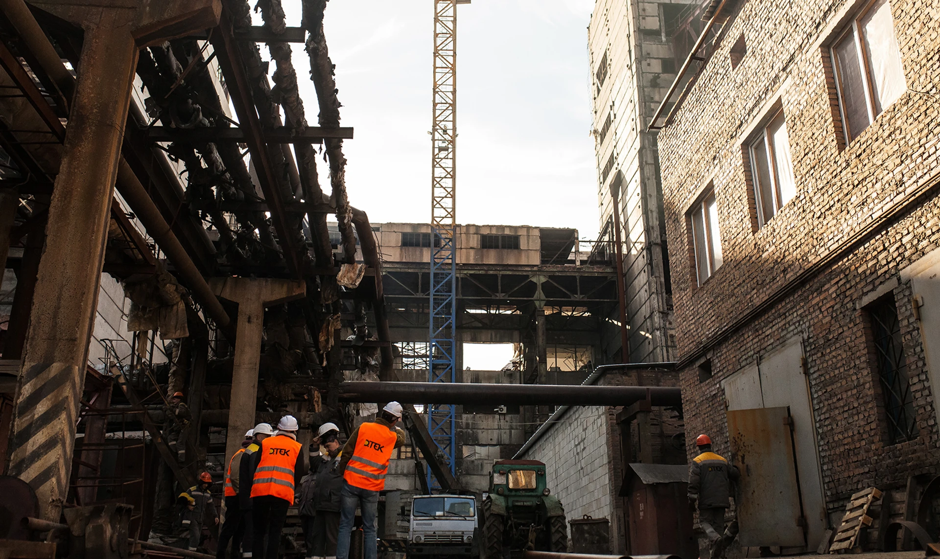 The battle for light rages on. A report from a thermal power plant destroyed by Russian forces