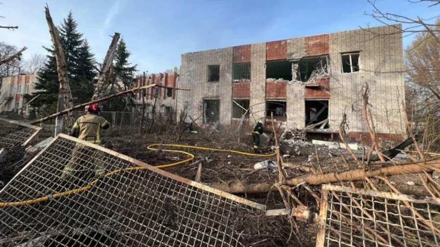 Video of aftermath of Russian attack on Dnipo released