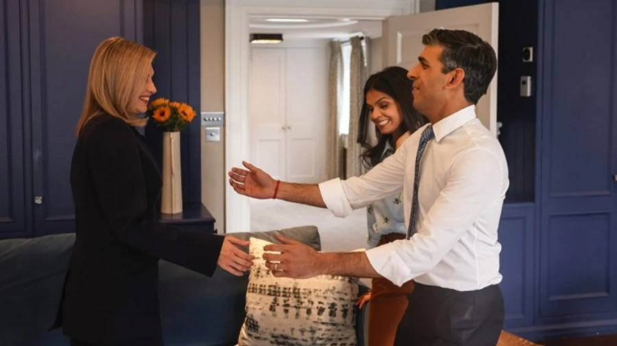 Зеленская прибыла на церемонию коронации Чарльза ІІІ