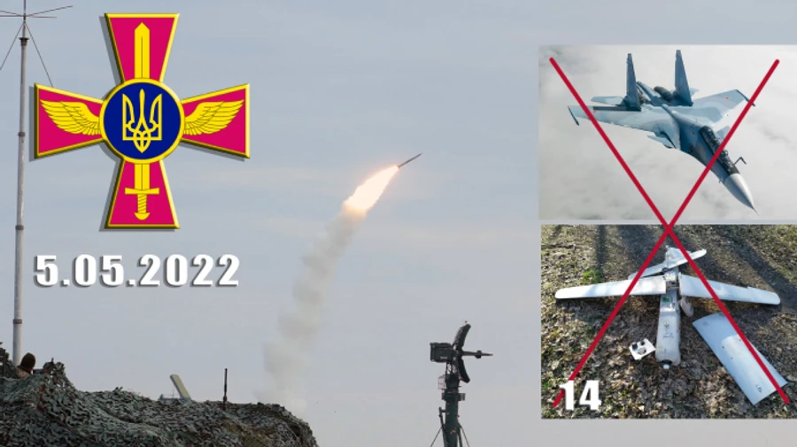 A good evening: Air Defence eliminates 15 targets of Russian troops