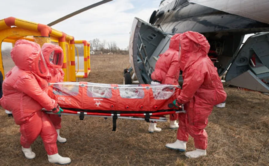 Заступника Єрмака запакували в капсулу: показували Зеленському спецвертоліт