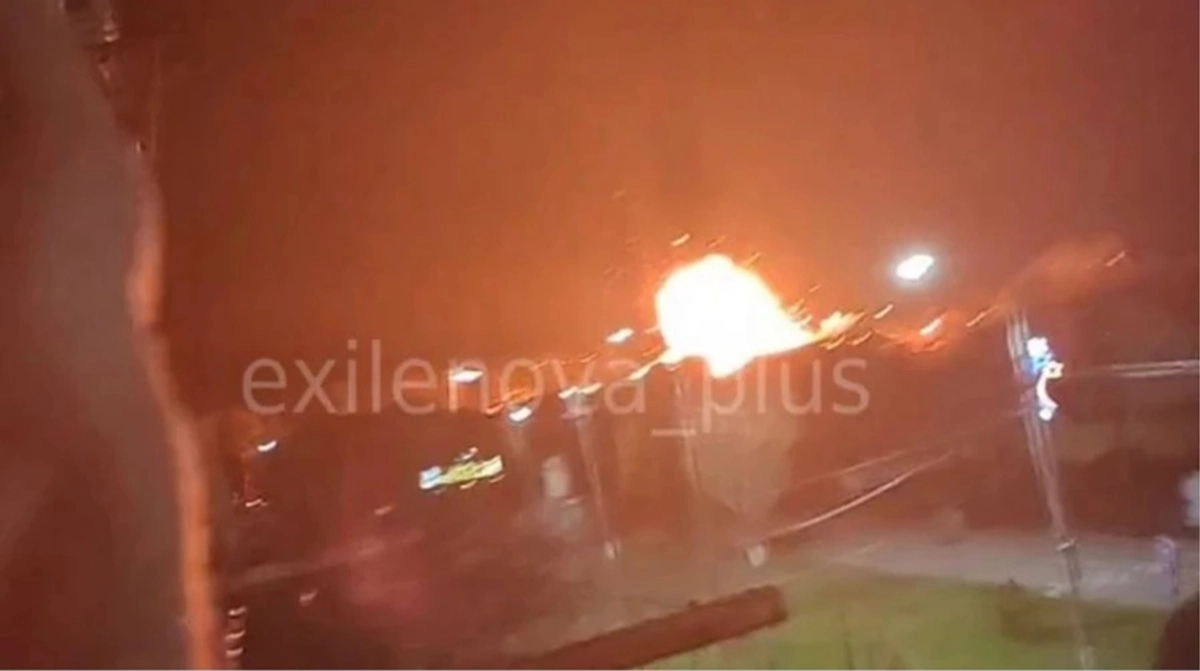 Oil depot on fire in Russia's Volgograd Oblast after drone attack