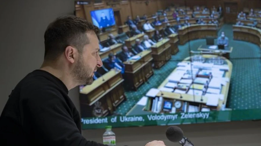 Zelenskyy speaks to New Zealanders about ecocide and Russia’s miscalculation