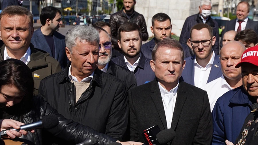 В ОПЗЖ обыски у Медведчука считают местью и расправой